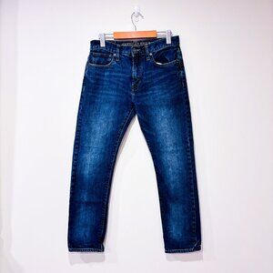 AMERICAN EAGLE Dark Wash Slim Jeans | Men’s Blue Faded Denim | Size 30x30 *